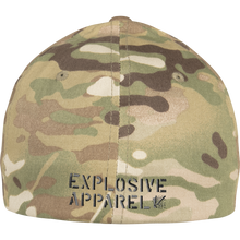 Load image into Gallery viewer, FlexFit Multicam Fitted Cap