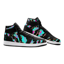 Load image into Gallery viewer, Miami Stripe Hi Top Unisex Trainer