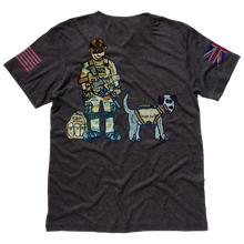 Load image into Gallery viewer, Service Dog Chase Limited Edition Tri Blend Tee Shirt