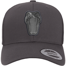 Load image into Gallery viewer, Snake Skull Retro Trucker Cap