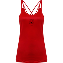 Load image into Gallery viewer, Womens TriDri® 'laser cut' spaghetti strap vest