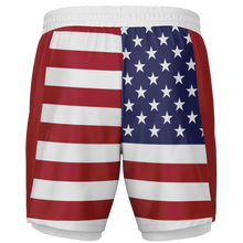 Load image into Gallery viewer, Athletic Technical Shorts - Stars & Stripes