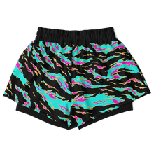 Load image into Gallery viewer, Womens Athletic Technical Shorts - Miami Tiger Stripe