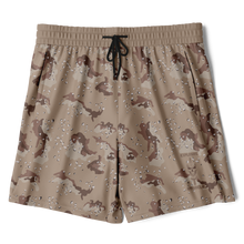 Load image into Gallery viewer, Athletic Technical Shorts - Desert Choc Chip
