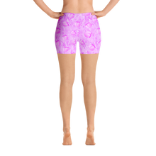 Load image into Gallery viewer, Womens Peachyflage Workout Shorts