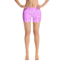 Load image into Gallery viewer, Womens Peachyflage Workout Shorts