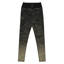 Load image into Gallery viewer, Yoga Leggings Black Multicam/Olive