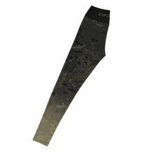 Load image into Gallery viewer, Yoga Leggings Black Multicam/Olive