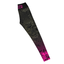 Load image into Gallery viewer, Yoga Leggings Black Multicam/Pink
