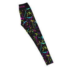 Load image into Gallery viewer, Yoga Leggings Neon Splatter