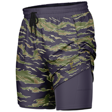 Load image into Gallery viewer, Athletic Technical Shorts - Tiger Stripe
