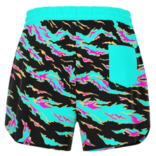 Load image into Gallery viewer, Athletic Shorty Shorts - Miami Tiger Stripe