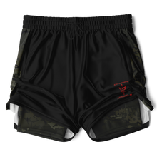 Load image into Gallery viewer, Athletic Technical Shorts - Black & Black Multicam