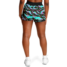 Load image into Gallery viewer, Womens Athletic Technical Shorts - Miami Tiger Stripe
