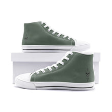Load image into Gallery viewer, Ranger Green High Top Canvas Shoes