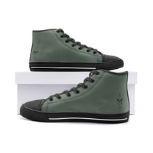 Load image into Gallery viewer, Ranger Green High Top Canvas Shoes