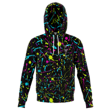 Load image into Gallery viewer, Neon Splatter Athletic Hoodie