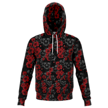 Load image into Gallery viewer, Skull & Rose Athletic Hoodie