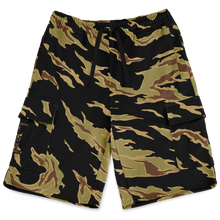 Load image into Gallery viewer, Dirty Tiger Stripe Cargo Shorts
