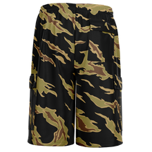 Load image into Gallery viewer, Dirty Tiger Stripe Cargo Shorts
