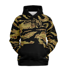 Load image into Gallery viewer, Athletic Hoodie - Dirty Tiger Stripe
