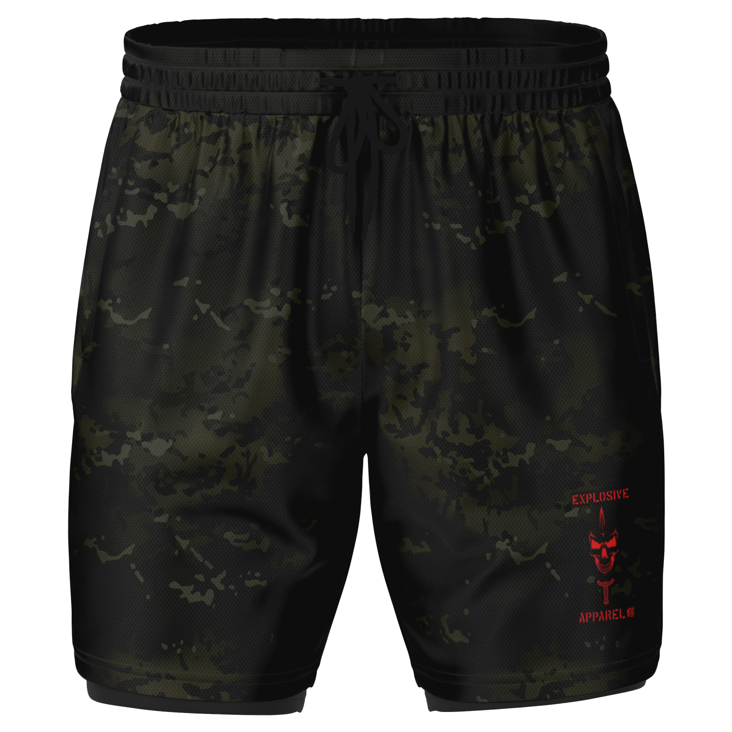 100%] エアマチックショーツ 温まっ Camo Black 34インチ MTB