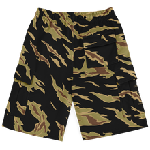 Load image into Gallery viewer, Dirty Tiger Stripe Cargo Shorts
