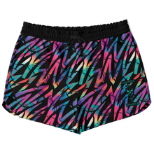 Load image into Gallery viewer, Athletic Shorty Shorts - Neon Stripe
