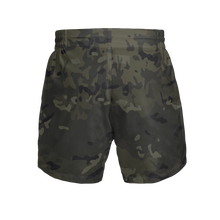 Load image into Gallery viewer, Explosive Fight Shorts - Black Multicam (Elastic Waistband)
