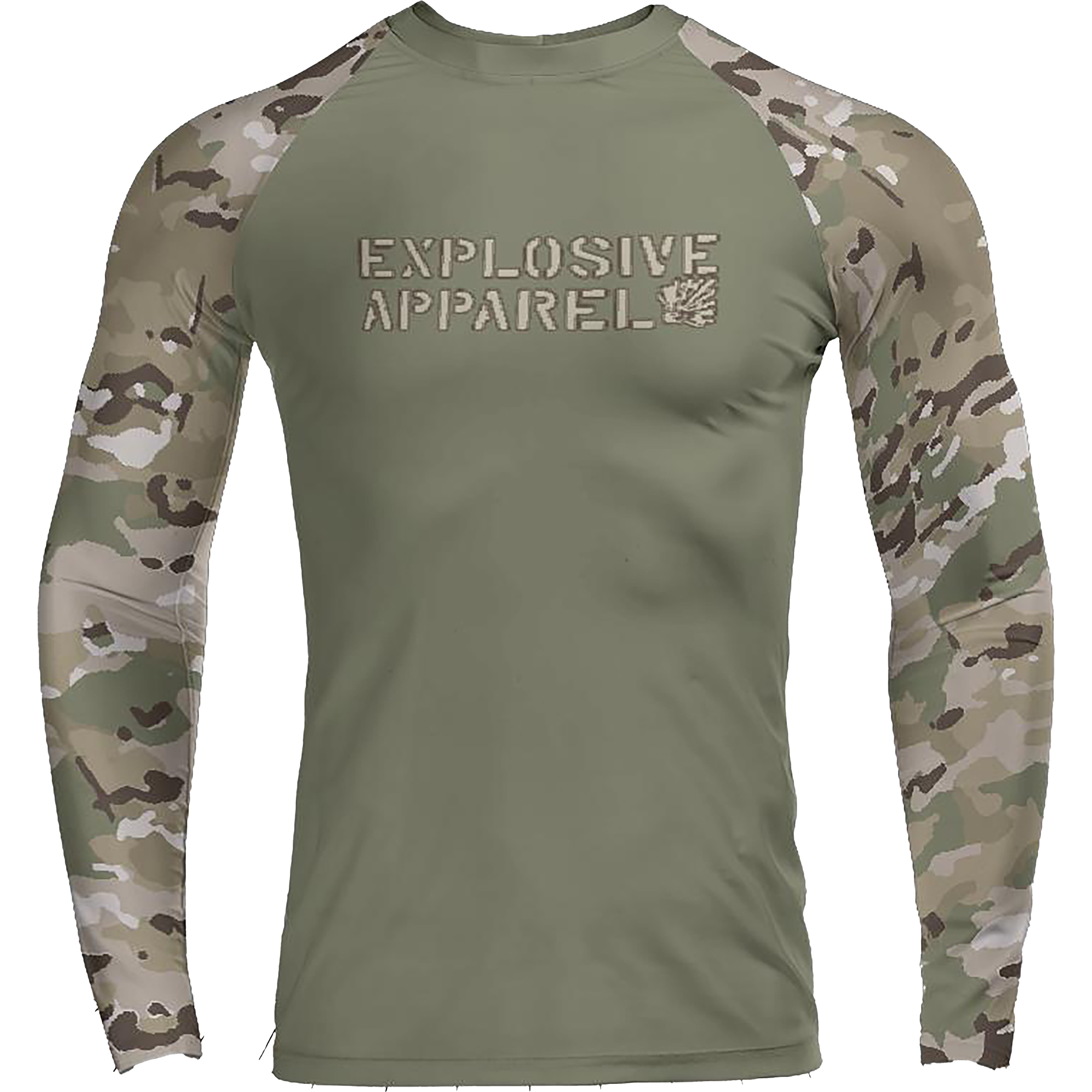 Multicam Rash Guard – Explosive Designs Apparel Ltd