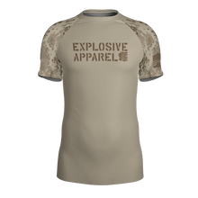 Load image into Gallery viewer, Explosive Short-sleeve Rash Guard - AOR1
