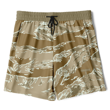Load image into Gallery viewer, Athletic Technical Shorts - Desert Tiger Stripe
