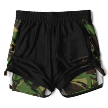 Load image into Gallery viewer, Athletic Technical Shorts - Black &amp; DPM
