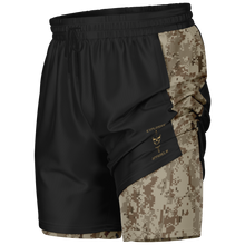 Load image into Gallery viewer, Athletic Technical Shorts - Black &amp; AOR1
