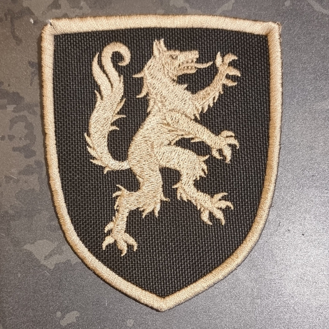 Heraldic Wolf Morale Patch