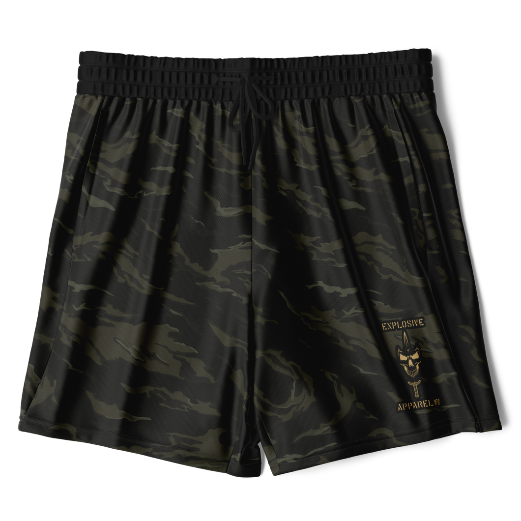 Athletic Technical Shorts - Tiger Stripe MCB