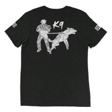 Load image into Gallery viewer, K9 Brotherhood - Tri Blend Short sleeve t-shirt
