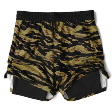 Load image into Gallery viewer, Athletic Technical Shorts - Dirty Tiger Stripe
