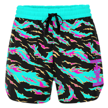 Load image into Gallery viewer, Athletic Shorty Shorts - Miami Tiger Stripe
