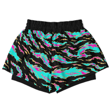 Load image into Gallery viewer, Womens Athletic Technical Shorts - Miami Tiger Stripe
