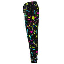 Load image into Gallery viewer, Athletic Neon Splatter Joggers
