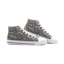 Load image into Gallery viewer, Tiger Top High Canvas Shoes
