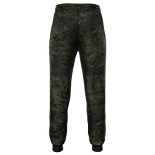Load image into Gallery viewer, Athletic Black Multicam Joggers

