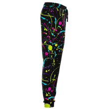 Load image into Gallery viewer, Athletic Neon Splatter Joggers
