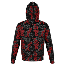 Load image into Gallery viewer, Skull &amp; Rose Athletic Hoody
